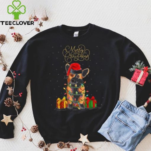 Welsh Corgi Pembroke Merry Christmas Xmas Christmas Corgi Unisex Shirt