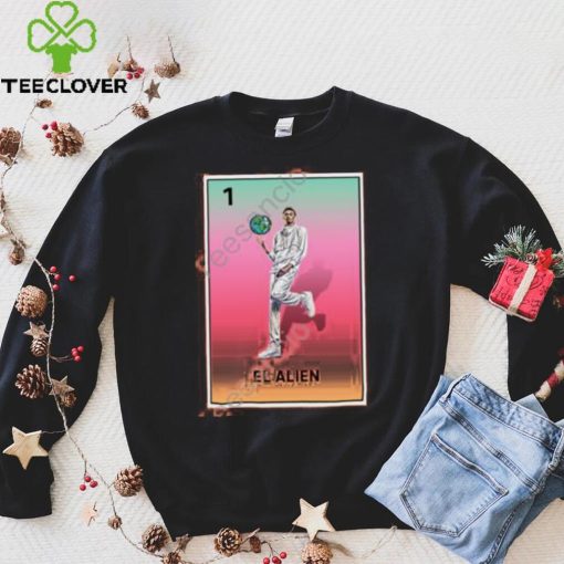 Wemby Stan Account Loteria De San Antonio El Alien Hoodie shirt