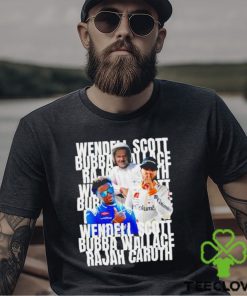 Wendell Scott Bubba Wallace Rajah Caruth photo shirt