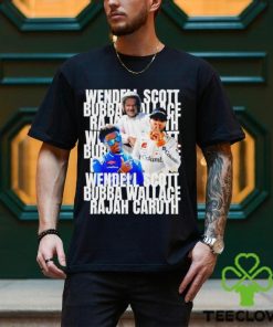 Wendell Scott Bubba Wallace Rajah Caruth photo shirt 1 Wendell Scott Bubba Wallace Rajah Caruth photo shirt