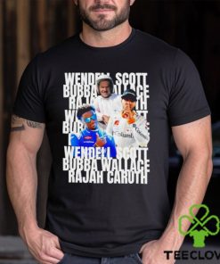 Wendell Scott Bubba Wallace Rajah Caruth photo shirt 2 Wendell Scott Bubba Wallace Rajah Caruth photo shirt
