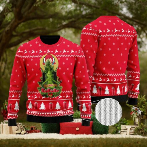 Wendy’S Grinch Snow Ugly Christmas Sweater For Men And Women Gift