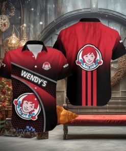 Wendy’s Black And Red V3 Hawaiian Shirt For Men And Women