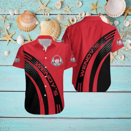 Wendy’s Famous Brand New AOP Hawaiian Shirt For Summer