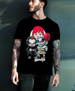 Wendy’s Friends Pennywise And Jack Skellington Halloween Shirt