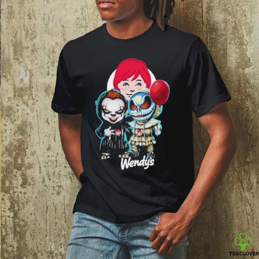 Wendy’s Friends Pennywise And Jack Skellington Halloween Shirt