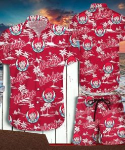 Wendy’s Tropical Flower Aloha Hawaiian Shirt, Short Unique Gift