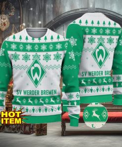 Werder Bremen Bundesliga Fans Football 3D Ugly Christmas Sweater Christmas Gift