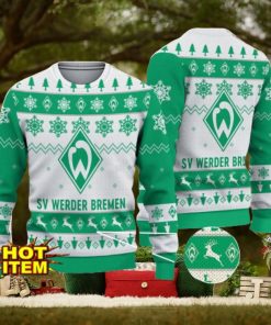 Werder Bremen Bundesliga Fans Football 3D Ugly Christmas Sweater Christmas Gift