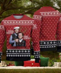 We’re Here To F Sh Up Merry Xmas Ugly Christmas Sweater Gift For Holiday Step Brothers
