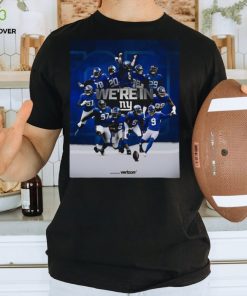 We’re In New York Giants Playoff Time 2024 Shirt