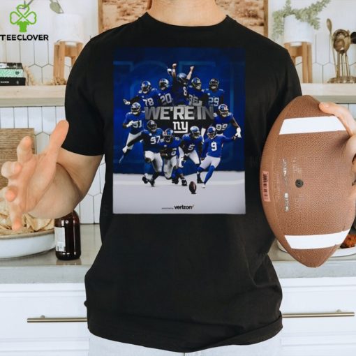 We’re In New York Giants Playoff Time 2024 Shirt