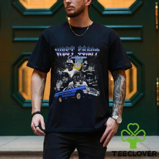 West Coast California Hip Hop Team Signatures 2023 Shirt