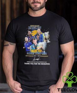 West Coast Eagles Adam Simpson 2014 2024 Thank You For The Memories T Shirt