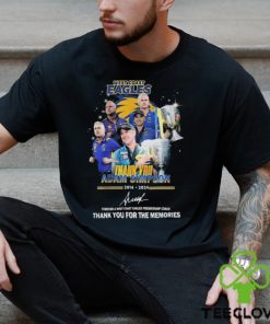 West Coast Eagles Adam Simpson 2014 2024 Thank You For The Memories T Shirt