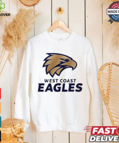 West Coast Eagles basketball logo shirt