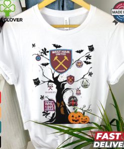West Ham F.C. Halloween Hanging Tree Spooky T Shirt