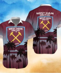 West Ham United FC Summer Beach Shirt and Shorts Full Over Print