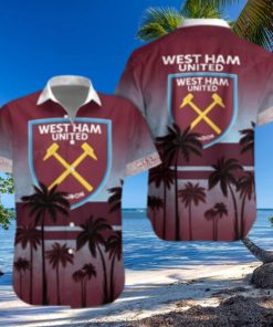 West Ham United FC Summer Beach Shirt and Shorts Full Over Print