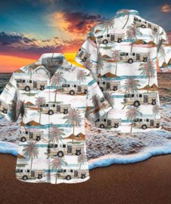 West Leisenring Pennsylvania West Leisenring Community Volunteer Fire Company Hawaiian Shirt Beach Summer