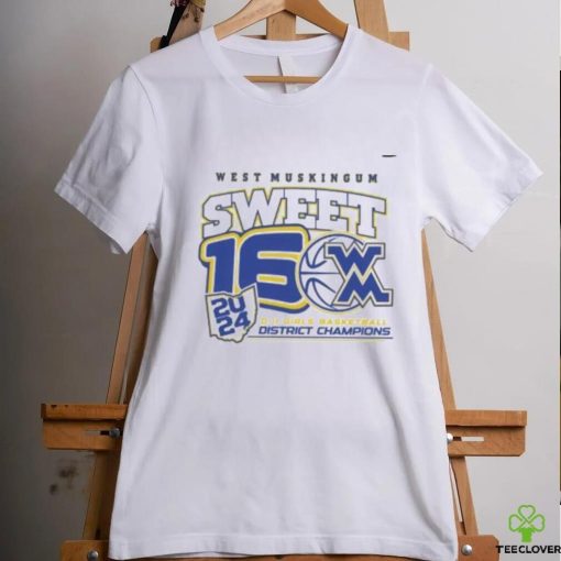 West Muskingum Girls Basketball District Champions 2024 shirt
