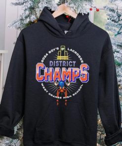 West Orange High School 2024 Boy’s Lacrosse District Champs hoodie, sweater, longsleeve, shirt v-neck, t-shirt