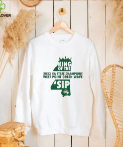 West Point Green Wave King of the ‘Sip 2023 5A State Champions shirt