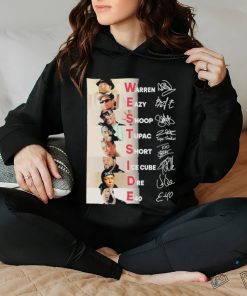 West Side Team signatures 2023 shirt