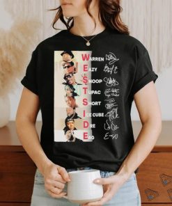 West Side Team signatures 2023 shirt