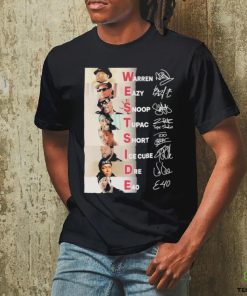 West Side Team signatures 2023 shirt