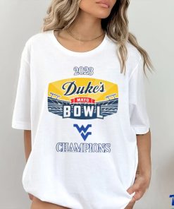 West Virginia 2023 Duke’s Mayo Bowl Champions Shirt