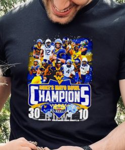 West Virginia Football 2023 Duke’s Mayo Bowl Champions Victory North Carolina 30 10 Shirt