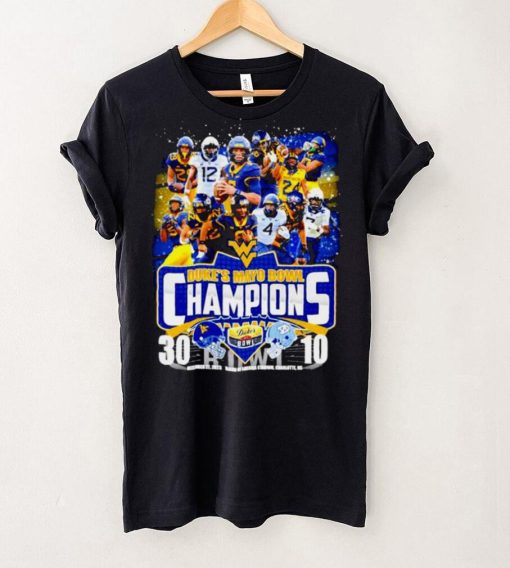 West Virginia Football 2023 Duke’s Mayo Bowl Champions Victory North Carolina 30 10 Shirt