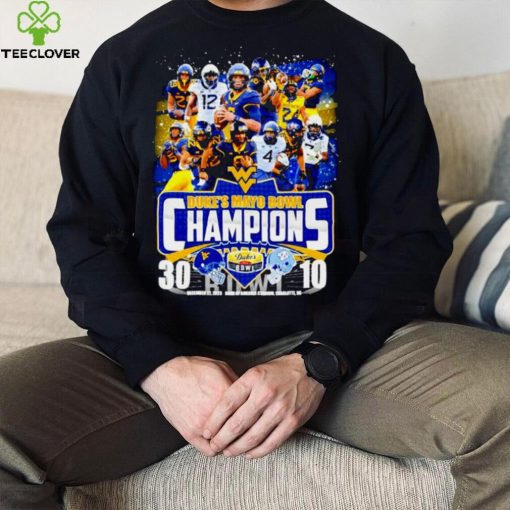 West Virginia Football 2023 Duke’s Mayo Bowl Champions Victory North Carolina 30 10 Shirt