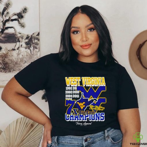 West Virginia Football 7x big east champions take me home country roads graphic hoodie, sweater, longsleeve, shirt v-neck, t-shirt