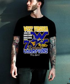 West Virginia Football 7x big east champions take me home country roads graphic hoodie, sweater, longsleeve, shirt v-neck, t-shirt