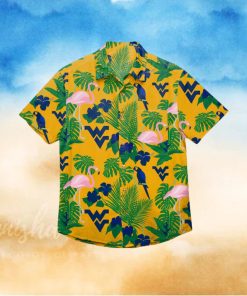 West Virginia Mountaineers Floral Hawaiian Shirt