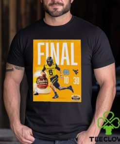 West Virginia Mountaineers Football Win The 2023 Duke’s Mayo Bowl Champions NCAA T shirt
