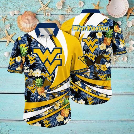 West Virginia Mountaineers NCAA Hawaiian Shirt Mosquito Bites Aloha Shirt