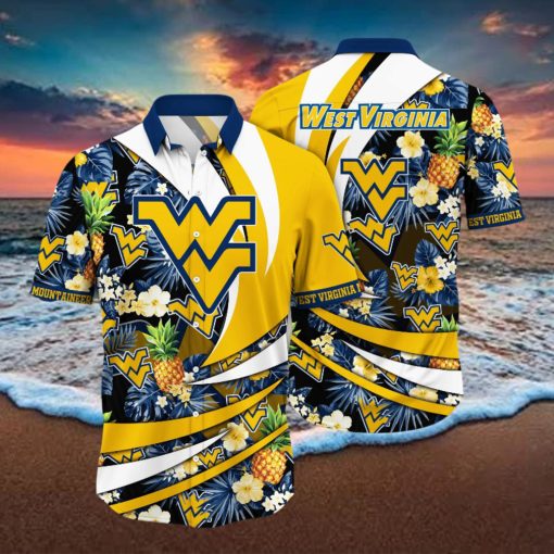 West Virginia Mountaineers NCAA Hawaiian Shirt Mosquito Bites Aloha Shirt