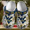 West Virginia Mountaineers NCAA Sport Crocs Crocband Clogs Shoes Comfortable For Men Women and Kids – Footwearelite Exclusive