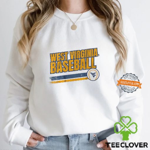 West Virginia Mountaineers Retro Baseball Shirt