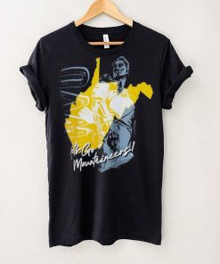 West Virginia Mountaineers Unisex Hyper Local Two Tone Mascot State T Shirt