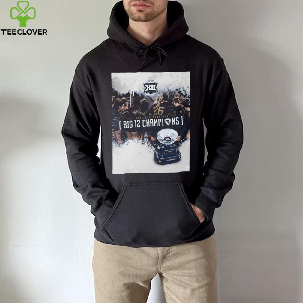 West Virginia Mountaineers Women’s Soccer 2022 Big 12 Champions Shirt West Virginia Mountaineers Women’s Soccer 2022 Big 12 Champions Shirt