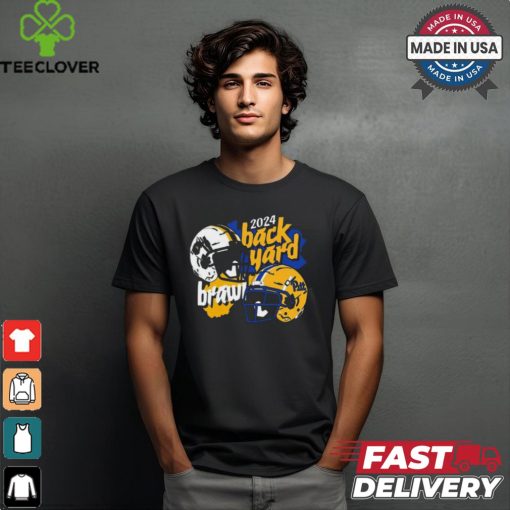 West Virginia Mountaineers vs Pitt Panthers 2024 Football Backyard Brawl shirt