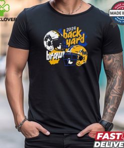 West Virginia Mountaineers vs Pitt Panthers 2024 Football Backyard Brawl shirt