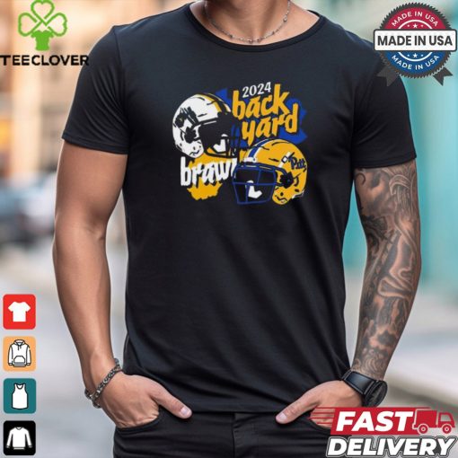 West Virginia Mountaineers vs Pitt Panthers 2024 Football Backyard Brawl shirt
