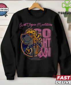 West Virginia Mountaineers – Tackle Breast Cancer Go Fight Win T Shirt