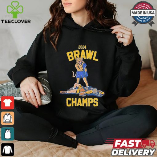 West Virginia vs. Pitt Condensed 2024 Brawl Champs shirt