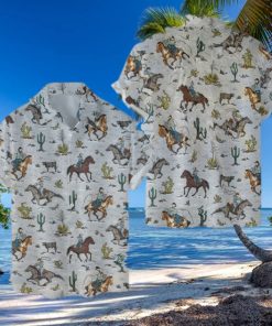 Western Cowboy 3D 3D Hawaiian Shirt Tropical Aloha For Men And Women Gift Design 9